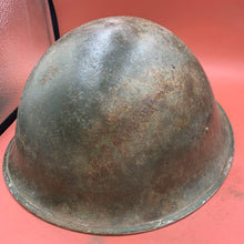 Charger l&#39;image dans la galerie, Original British / Canadian Army WW2 Soldiers Military Combat Mk3 Turtle Helmet
