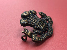 Load image into Gallery viewer, Genuine British Army Cap Badge Welsh Regiment Pre-1950
