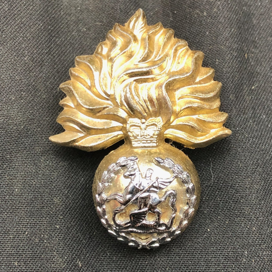 Original British Staybrite Army Cap - Royal Regiment of Fusiliers - The Militaria Shop