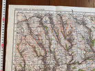 Original WW2 British Army OS Map of Great Britain - Newport - The Militaria Shop