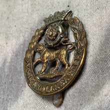 Load image into Gallery viewer, Original WW2 British Army York and Lancaster Regiment Cap Badge
