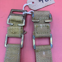 Load image into Gallery viewer, Original WW2 British Army 37 Pattern Webbing Brace Adaptors Pair
