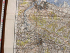 Original WW2 British Army GSGS OS Map of Great Britain - Chatham & Maidstone - The Militaria Shop