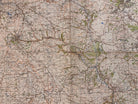 Original WW2 British Army GSGS OS Map of England - Buxton & Matlock - The Militaria Shop