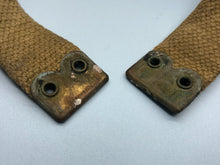 Load image into Gallery viewer, Original WW2 British Army Tan Webbing Shoulder Strap 37 Pattern - Royal Signals
