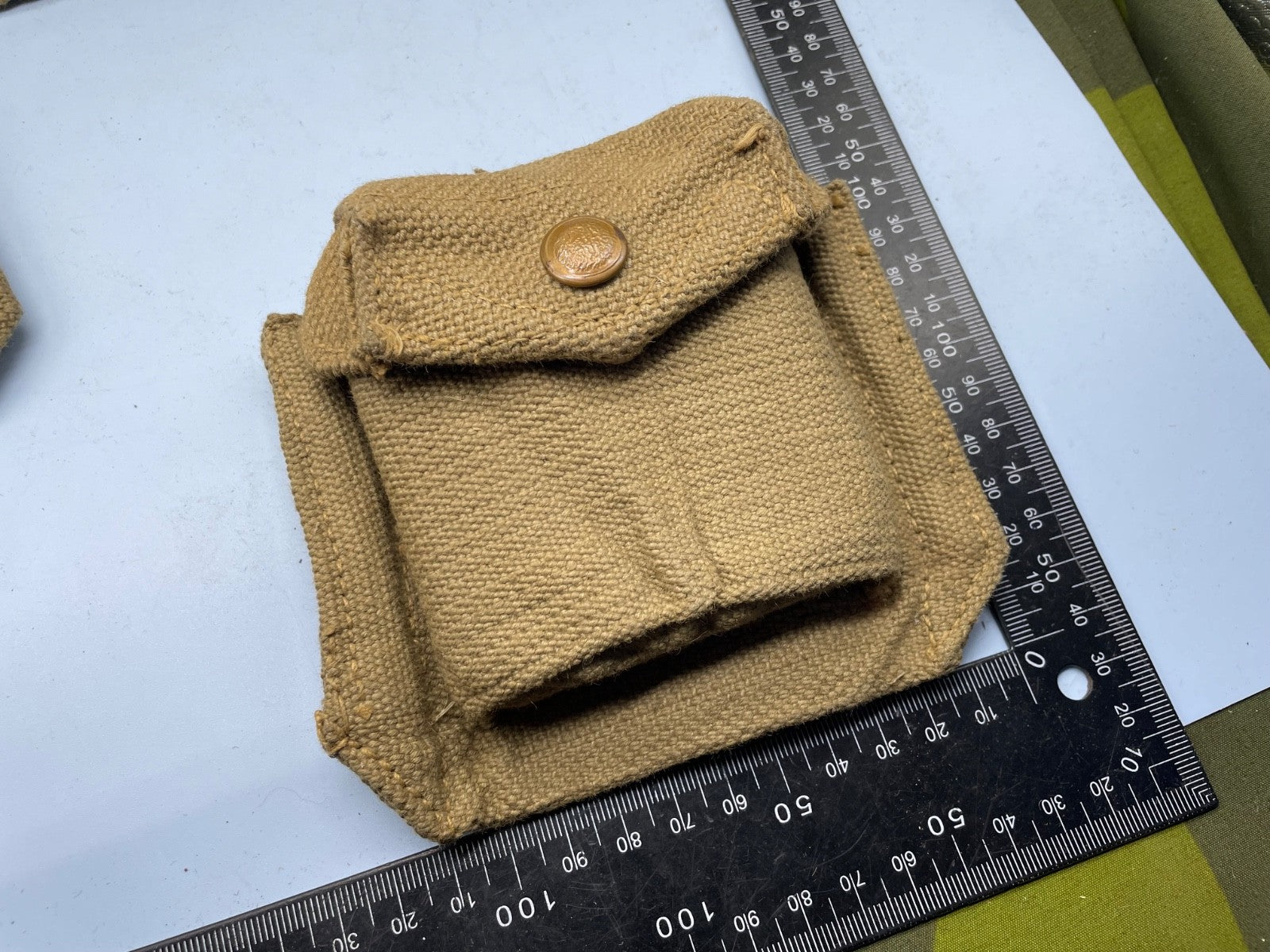 Original British Army 37 Pattern Webbing Ammo Case - Unissued New Old Stock - The Militaria Shop