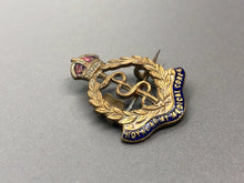 Lade das Bild in den Galerie-Viewer, Original WW2 British Army RAMC Royal Army Medical Corps Tie / Lapel Pin
