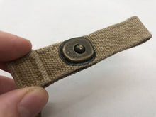 Load image into Gallery viewer, Original WW2 British Army Early 37 Pattern Equipment Strap Pull The Dot
