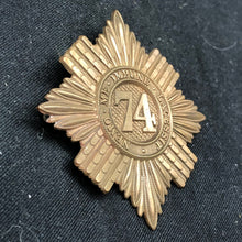 Load image into Gallery viewer, British Army Brass Cap Badge - 74th Highland Light Infantry - The Militaria Shop
