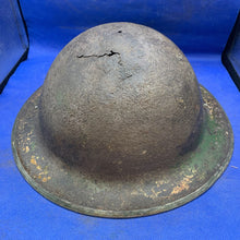 Load image into Gallery viewer, Original British Army Mk2 Combat Helmet - Untouched WW2 Example
