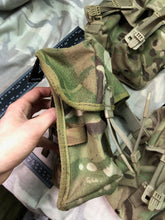 Charger l&#39;image dans la galerie, British Army MTP Camouflage PLCE Empty Double Ammo Ammunition Magazine Pouch
