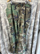 Load image into Gallery viewer, Genuine US Army Camouflaged Overgarment Protective - Large - 38&quot; Waist
