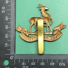 Load image into Gallery viewer, Original WW2 British Army Cap Badge - Royal Warwickshire Regiment
