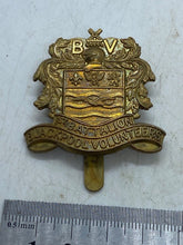 Load image into Gallery viewer, Original British Army WW1 1st Battalion Blackpool Volunteers Cap Badge
