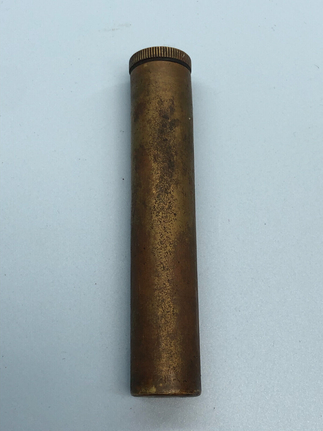 Original WW1 / WW2 British Army Lee Enfield SMLE Brass Oil Bottle