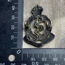 Load image into Gallery viewer, Origianl WW2 British Army Royal Army Medical Corps RAMC Cap Badge
