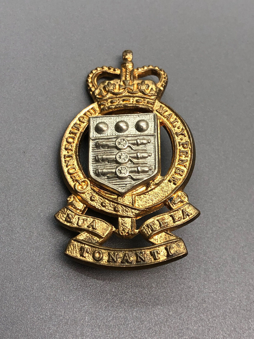 Genuine British Army RAOC Royal Army Ordnance Corps Cap Badge