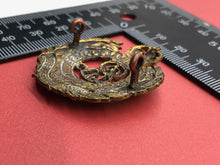 Load image into Gallery viewer, Original Pre-WW1 British Army Edward VII Royal Engineers Cap Badge
