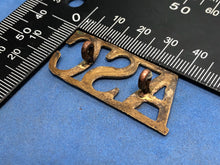 Load image into Gallery viewer, Original WW1 Brass British Army Shoulder Title ASC Army Service Corps
