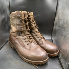Load image into Gallery viewer, British Army Surplus Brown Leather YDS Combat Patrol Boots - Size UK 12 M - The Militaria Shop
