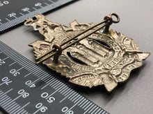 Load image into Gallery viewer, Original WW1 British Army King&#39;s Own Scottish Borderers KOSB Cap Badge
