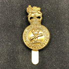 Genuine British Army Brass Cap Badge - Royal Devon Yeomanry - The Militaria Shop