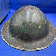 Load image into Gallery viewer, Original WW2 British Army Mk2 Brodie Combat Helmet
