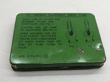 Charger l&#39;image dans la galerie, Original British Army WW2 Ointment Anti-Gas No 6 - Complete Box!
