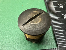 Load image into Gallery viewer, Original WW2 British Army Helmet Liner Early Wide Dome Screw &amp; Nut Set
