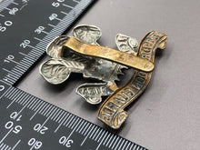 Load image into Gallery viewer, Original WW1 British Army 3rd Dragoon Guards Cap Badge
