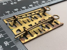 Load image into Gallery viewer, Original British Army WW2 Pair of REME Mechanical Engineers Shoulder Titles
