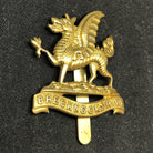 Genuine WW2 British Army Brass Cap Badge - Royal Berkshire Regiment - The Militaria Shop