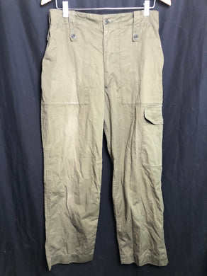 British Army OD Green Lightweight Combat Trousers - Size 75/84/100 - The Militaria Shop