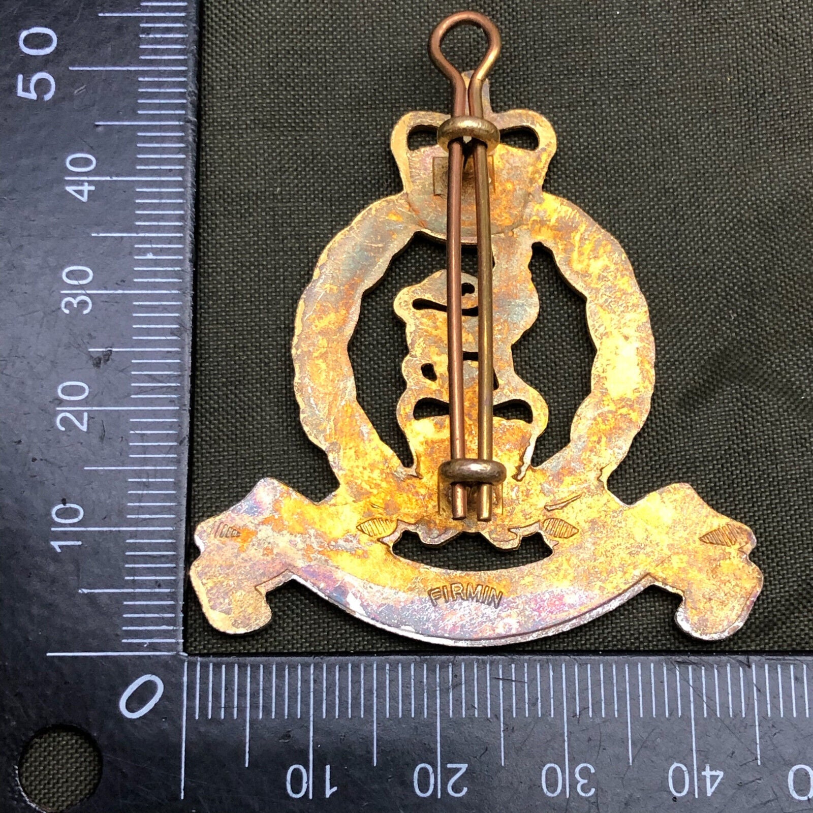 Genuine British Army Adjutant General’s Corps AGC Cap Badge - The Militaria Shop