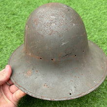 Load image into Gallery viewer, Original WW2 British Home Front Civillian Zuckerman Helmet - SFP - 1941 Dated
