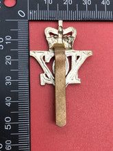 Load image into Gallery viewer, 5th Inniskilling Dragoon Guards &quot;QC&quot; ~ Genuine British Army Military Cap Badge
