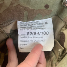 Load image into Gallery viewer, Genuine British Army Warm Weather Combat Trousers MTP Camouflage  Size 85/84/100
