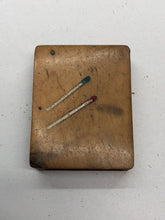 Charger l&#39;image dans la galerie, Vintage Wooden Match Box
