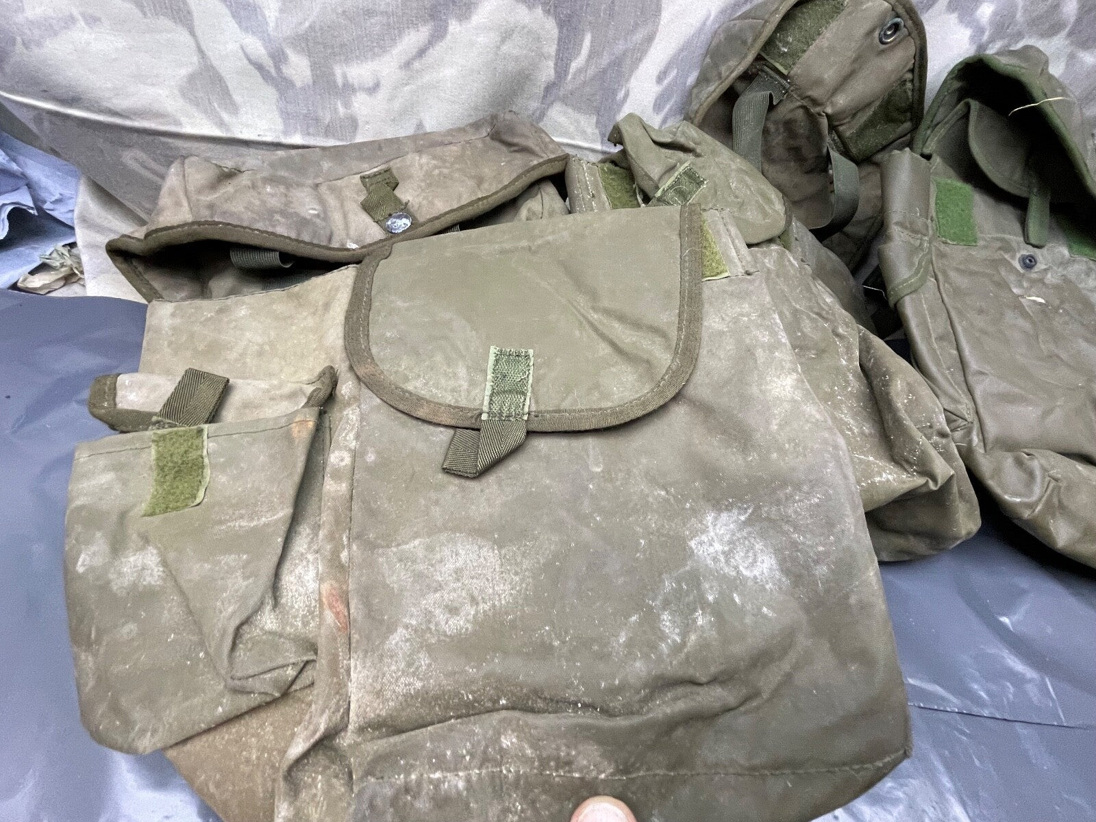 Original British Army 1980's Gas Mask Bag - The Militaria Shop
