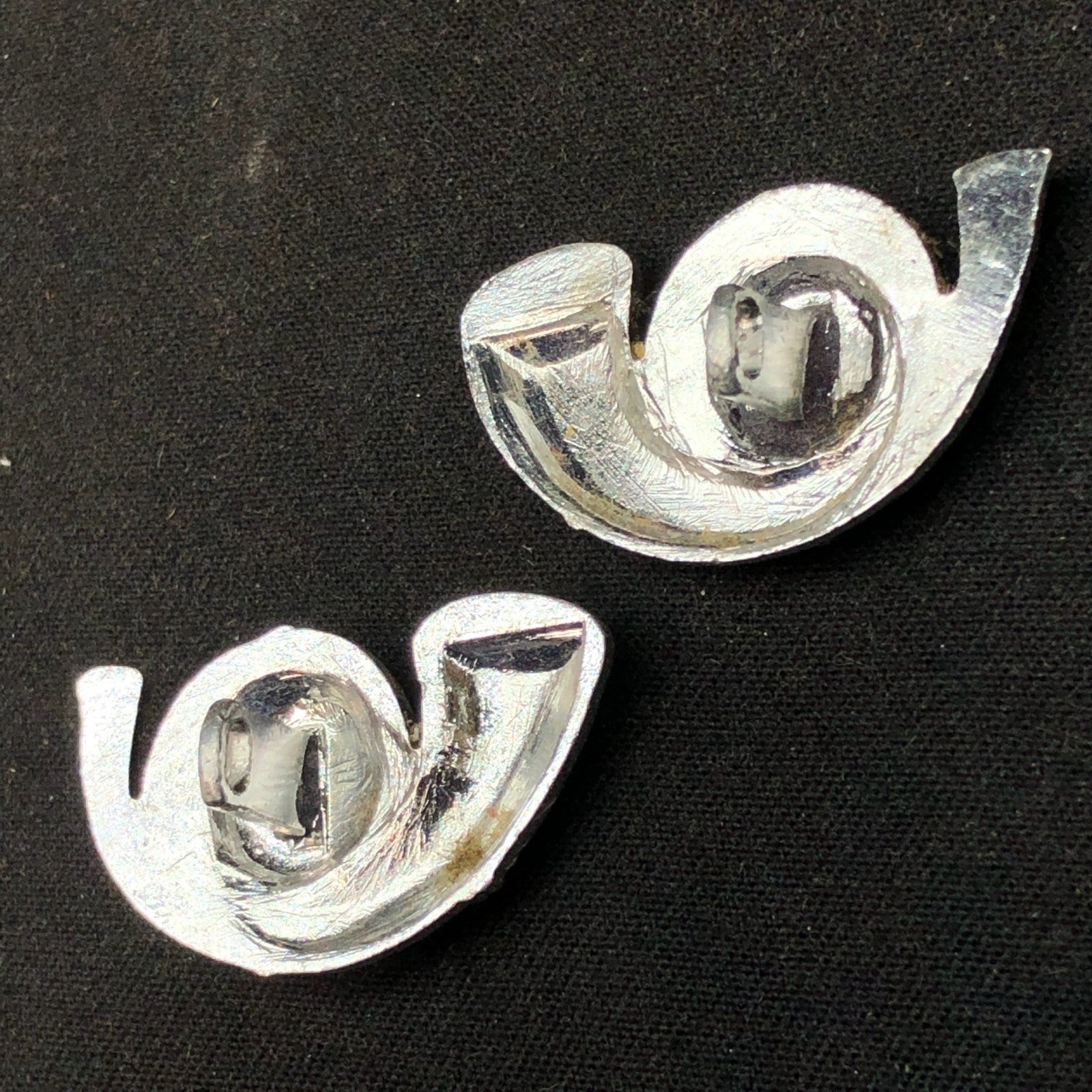 Original British Collar Badge Pair - King's Own Yorkshire Light Infantry - The Militaria Shop