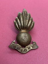 Load image into Gallery viewer, Original British Army RA Royal Artillery Collar Badge
