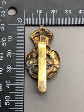 Load image into Gallery viewer, Original WW2 British Army Yorkshire Dragoons Cap Badge
