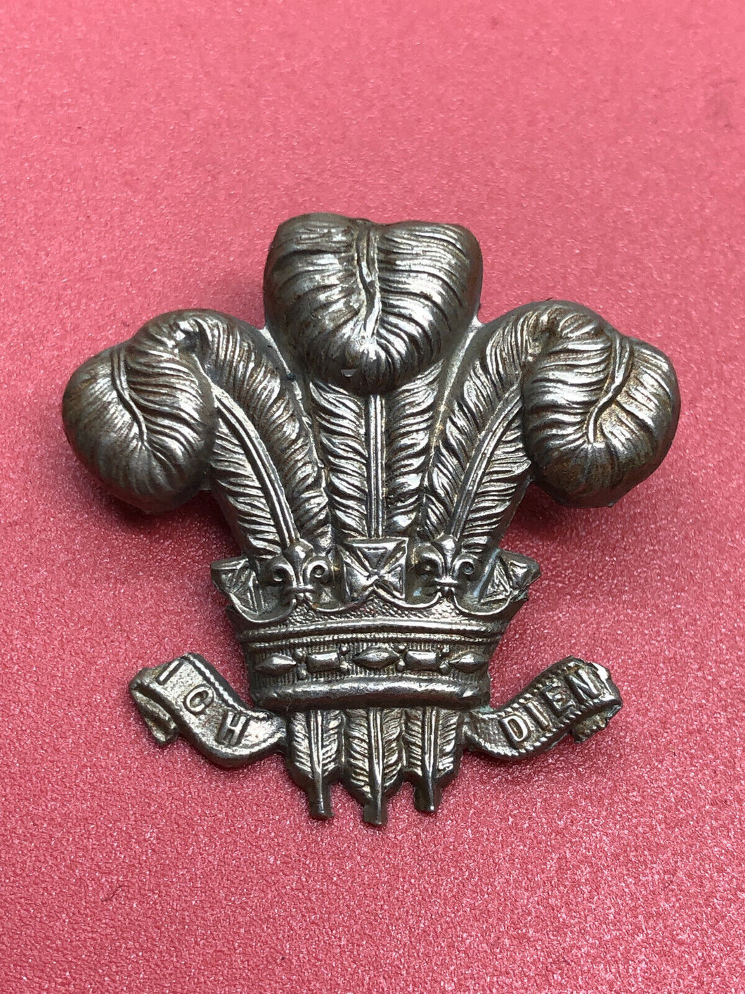 Original WW2 British Army Royal Wiltshire Yeomanry Large Collar / Side Cap Badge