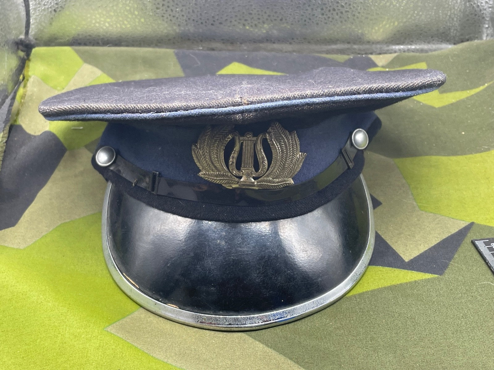 Original British Army - Musician's Peaked Cap - Size 52cm - The Militaria Shop