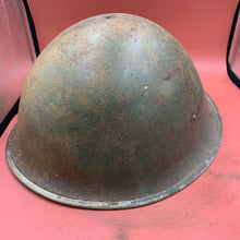 Load image into Gallery viewer, Original British / Canadian Army WW2 Soldiers Military Combat Mk3 Turtle Helmet
