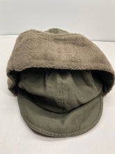 Charger l&#39;image dans la galerie, Original German Army Surplus Flecktarn Camouflaged Cap with Neck Cover - Size 57
