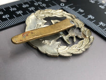 Load image into Gallery viewer, Original British Army WW2 Hampshire Regiment Cap Badge
