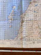 Original WW2 British Army GSGS Map of Scotland - Sound of Jura - The Militaria Shop