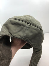 Lade das Bild in den Galerie-Viewer, Original German Army Surplus Bundersweir Cap with Neck Cover - Size 55
