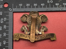 Load image into Gallery viewer, Original WW1 British Army Earl of Chester&#39;s Imperial Yeomanry Cap Badge
